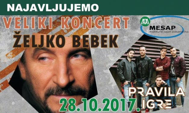 Koncert Željka Bebeka i “Pravila igre”