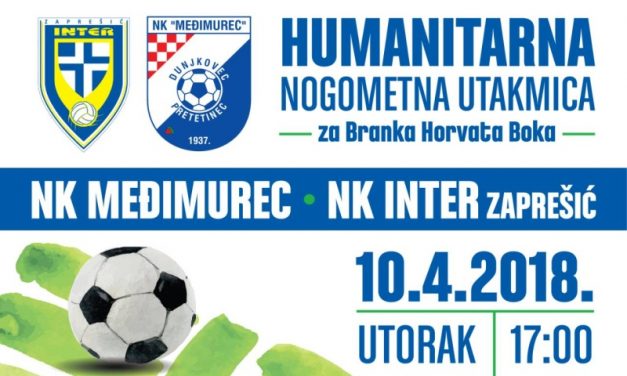 Najava: Humanitarna utakmica Međimurec – Inter Zaprešić