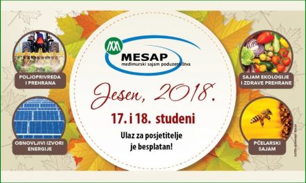 Poziv izlagačima za prijave na “MESAP Jesen 2018”