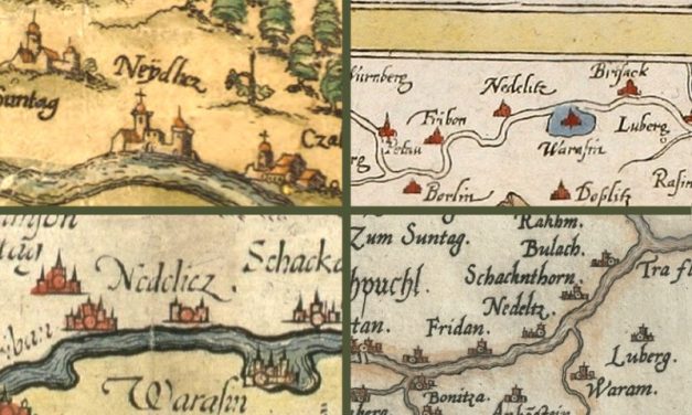 Najstarija karta s Nedelišćem – 1550. godine