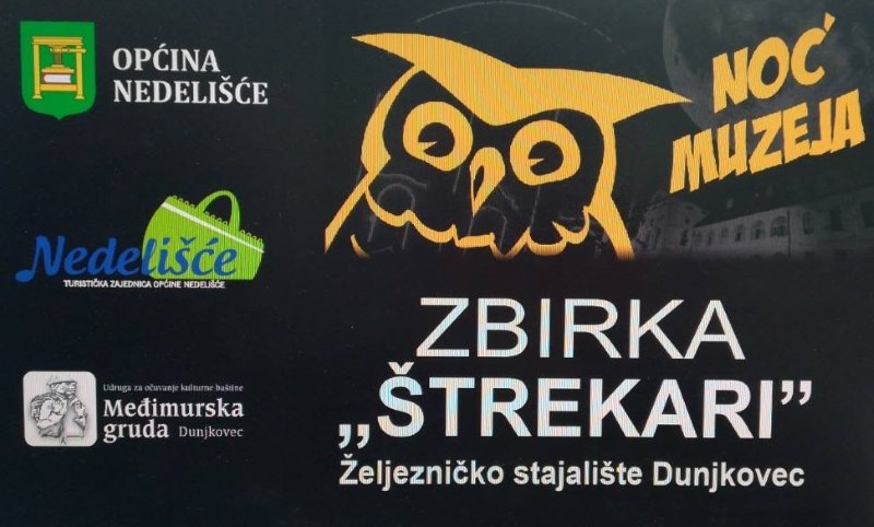 Najava: Noć muzeja ponovno u Dunjkovcu