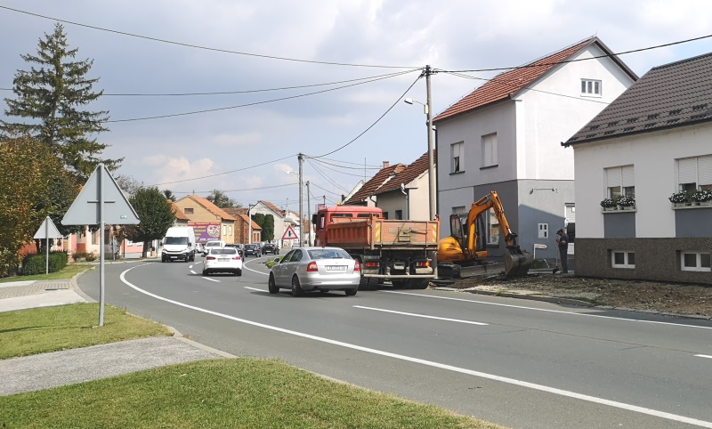 Počela nova faza izgradnje pješačke staze u Čakovečkoj ulici