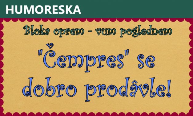 “Čempres” se dobro prodâvle!