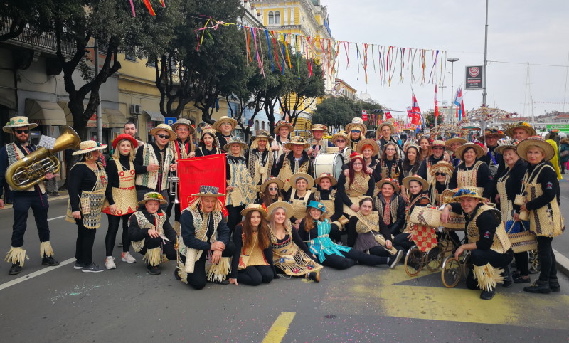KUU Seljačka sloga Nedelišće na Riječkom karnevalu