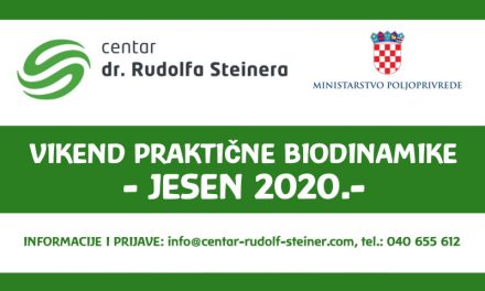 Vikend praktične biodinamike – Jesen 2020.