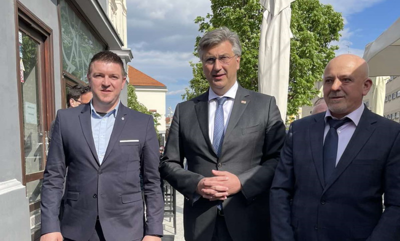 Premijer Plenković podržao kandidaturu Matije Žugeca za načelnika Općine Nedelišće