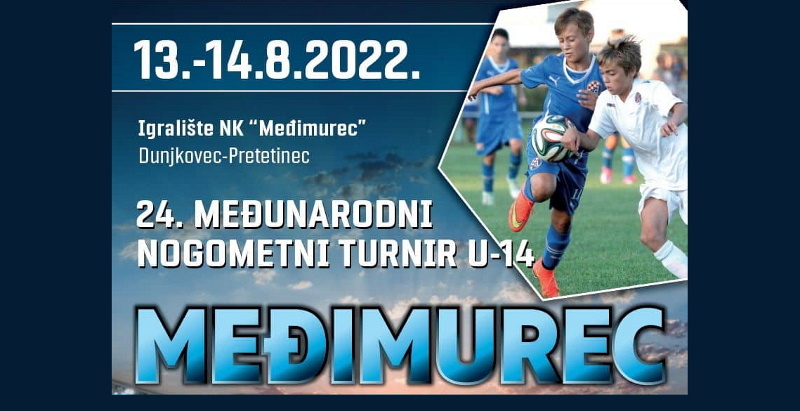 Predstavljen raspored 24. Međunarodnog nogometnog turnira Međimurec U14