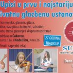 Glazbena škola SUITA ima upise u novu školsku godinu