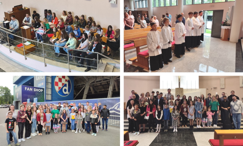 Dječji zborovi Župe Nedelišće gostovali u Zagrebu