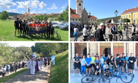 Župa Nedelišće hodočastila u Bistricu, ove godine i biciklima