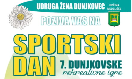 Udruga žena Dunjkovec organizira Sportski dan