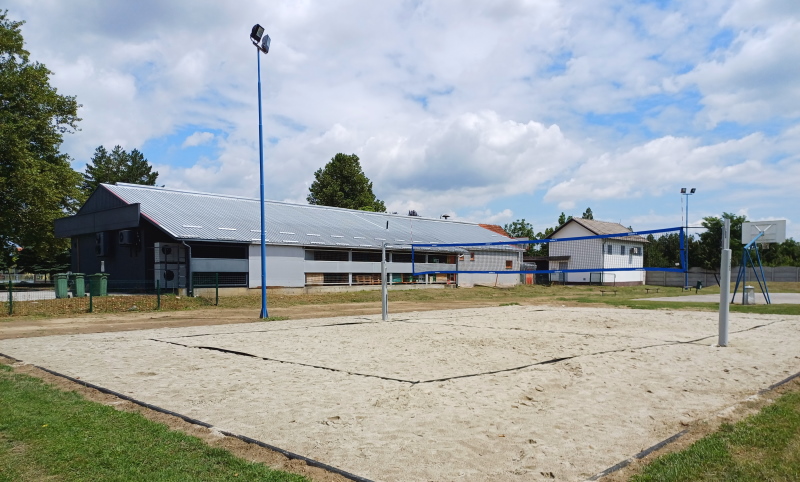 Uređeno odbojkaško igralište i vatrogasna staza u G. Kuršancu