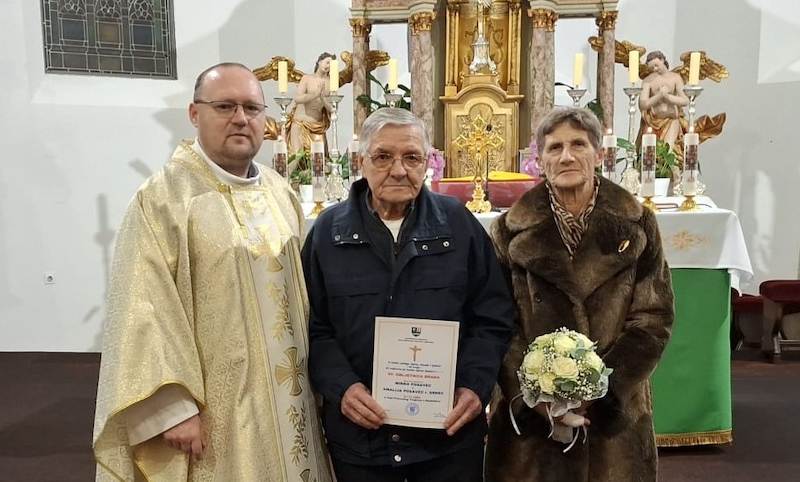 60. obljetnica braka Mirka i Amalije Posavec