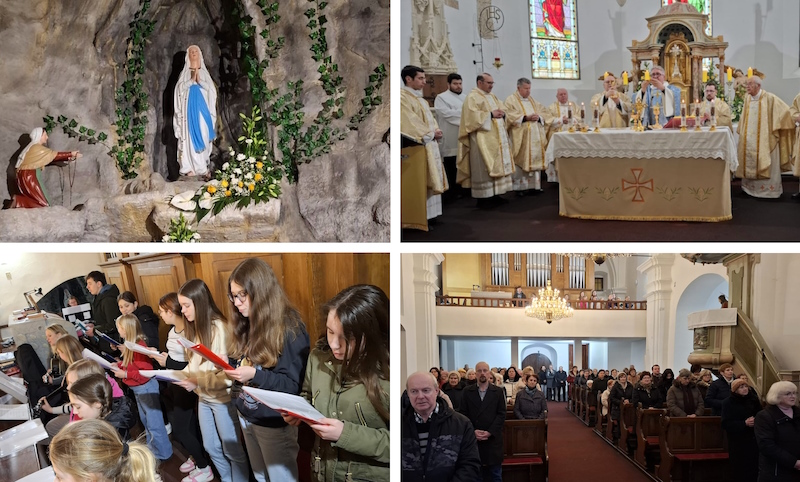 Svečana proslava proštenja Gospe Lurdske u Nedelišću